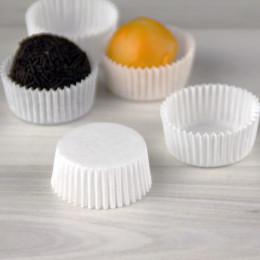 Капсулы УПАКОВКА белый круг (30х18мм) упаковка 2000 шт.