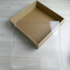 Коробка МГК 250х250х60 прозрачная крышка
