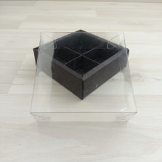 Коробка Дафнис 4 черный стоун