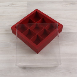 Коробка Дафнис 9 красный