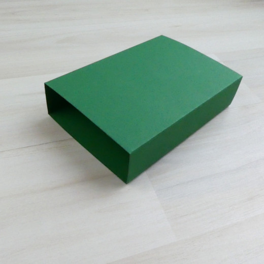 Коробка Этне 6 шубер новогодний зеленый