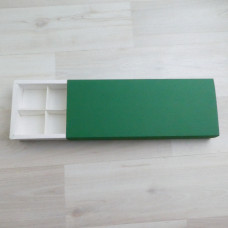 Коробка Этне шубер 10 новогодний зеленый евроколор