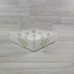 Коробка Имир 9  (120х120х30мм) декор салатовый