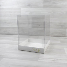 Коробка Титус 2 (157х157х200мм) белый Премиум