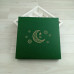 Коробка Паллена 16 зеленый с тиснением 