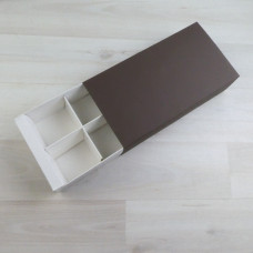 Коробка Эрида 4,7 190х110х55мм коричневый шубер