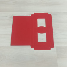 Коробка Теба 001 (160х75х15мм) красный