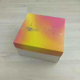 Коробка Атлас коллекция Иллюзия тиснение 