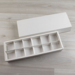 Коробка Этне 12 (2х6) шубер белый