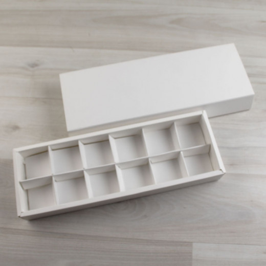 Коробка Этне 12 (2х6) шубер белый