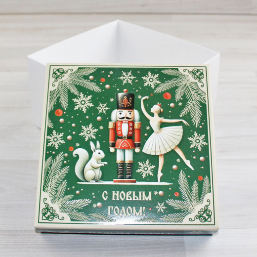 Коробка Атлас коллекция "Новый Год" ЩЕЛКУНЧИК