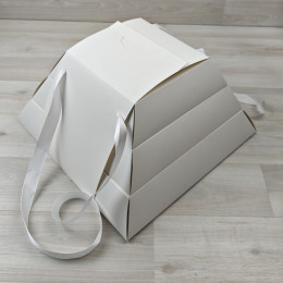 Коробка Пирамида Малая белая