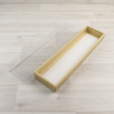 Коробка Несо 16 (2х8) с прозрачным шубером без разделителей