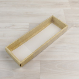 Коробка Несо 12 (2х6) с прозрачным шубером без разделителей