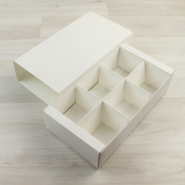 Коробка Эрида 7 (190х110х55мм) белый шубер белый