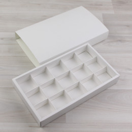 Коробка Этне 15 шубер белый