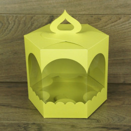 Коробка Кулич Большой фисташковый