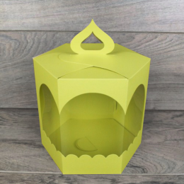 Коробка Кулич Большой фисташковый