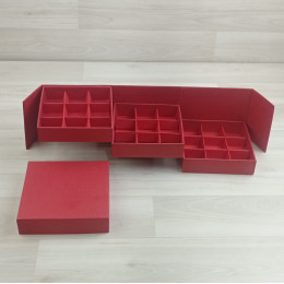 Коробка Мимас 1 красный