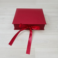 Коробка Мимас 6 красно-бежевый