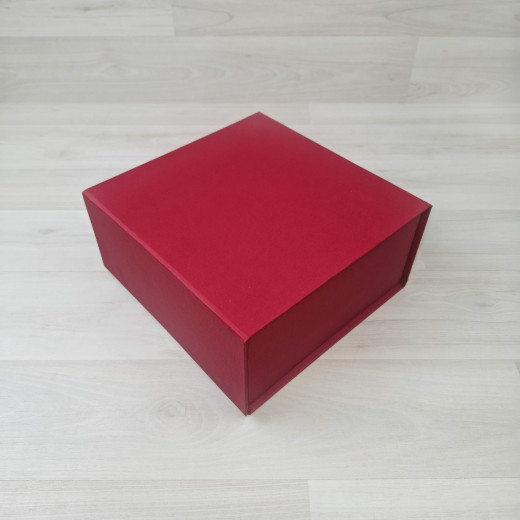 Коробка Мимас  7 красно-бежевый