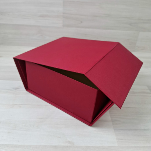 Коробка Мимас  7 красно-бежевый