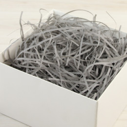 НАПОЛНИТЕЛЬ бумажный 50г Серый гладкий