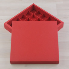 Коробка Нереида 25 красный