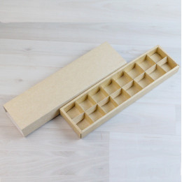 Коробка Несо 16 (2х8) шубер крафт