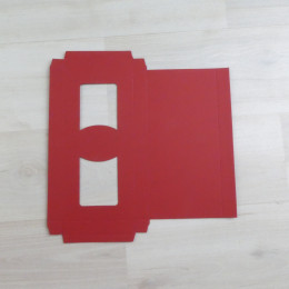 Теба 002 красный Вельвет