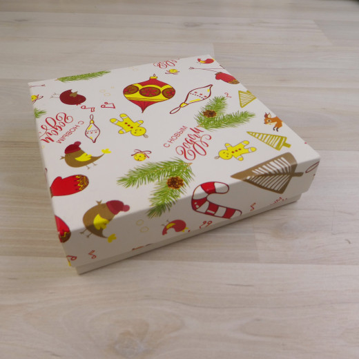 Коробка Паллена 9 "Новогодние игрушки"
