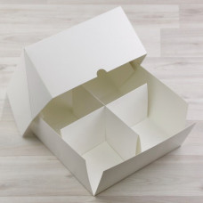 Коробка Тесла 1 (200х200х100мм) белый