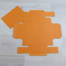 Коробка Дафнис 4 апельсин толстый борт